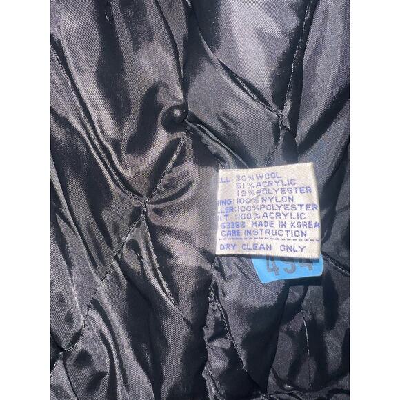 Vintage Oakland Raiders Varsity Wool Spellout Logo Athletic coat Men XL NFL - Picture 5 of 13